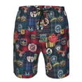 thumbnail image 3 of Balery Adventure Camping Badge Traje de Baño Estilo Hawaiano para Hombre, Shorts de Secado Rápido con Bolsillos-Small, 3 of 6