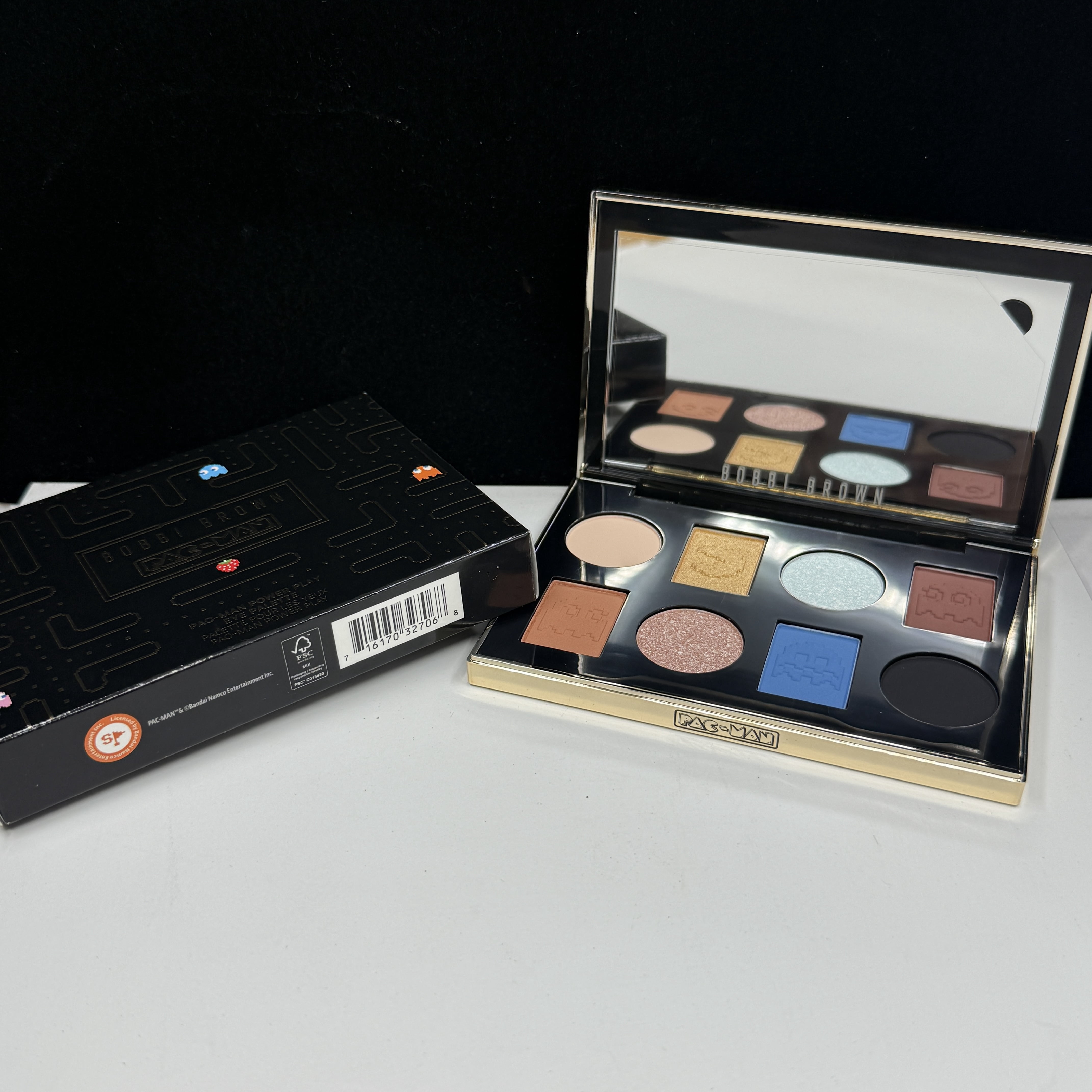 Bobbi Brown Pac-Man Power Play Eye Palette New In Box