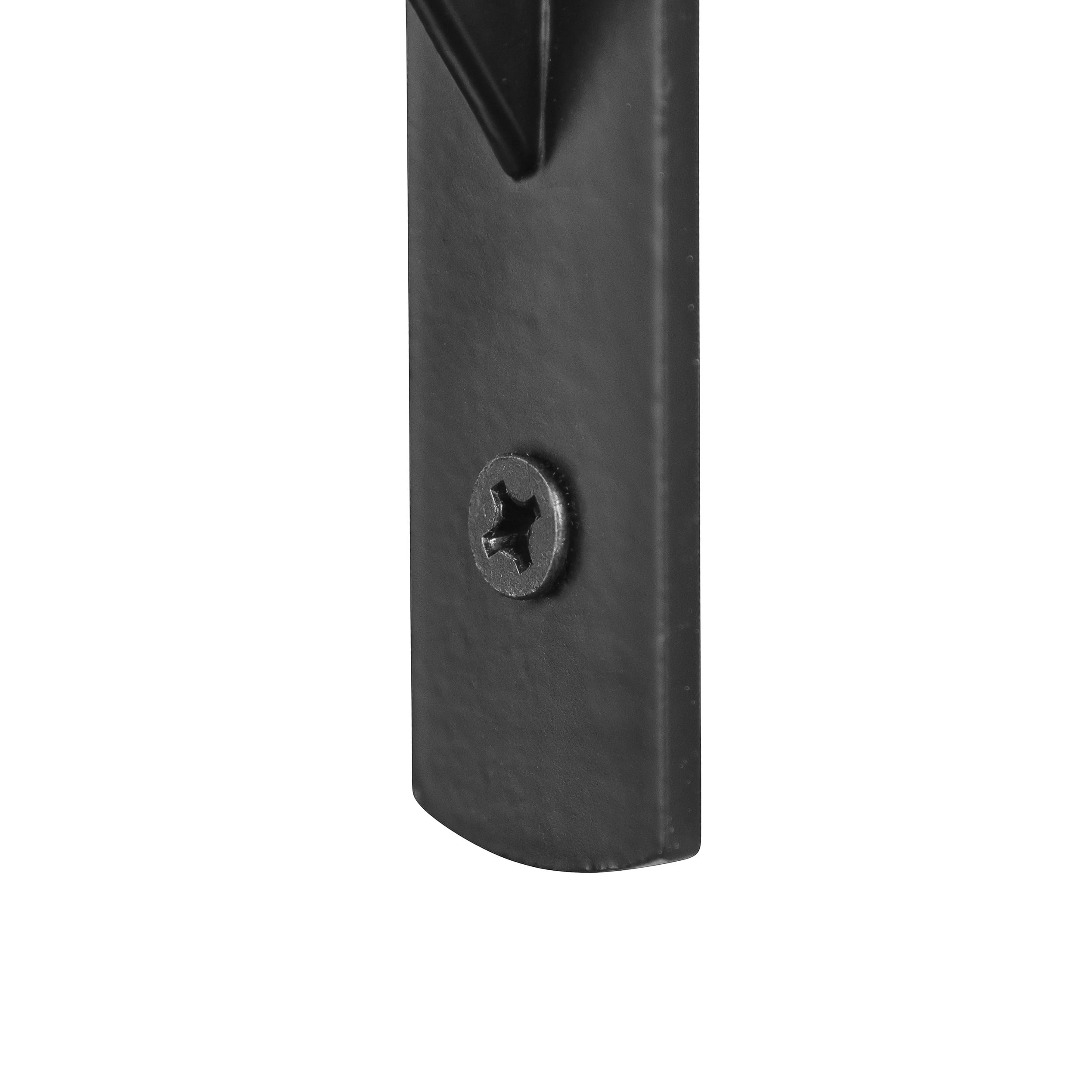 (2 pack) Medium Duty 10 inch Shelf Bracket, Black, Steel, 145 lb. Capacity, Closet Organizer, GreatNeck Tools