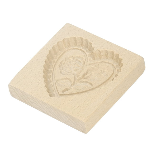 Biscuit Press , Bakeware and Flower Shape Easy Release Reusable Washable Carved Biscuit Press Mould for Kitchen Baking Home