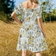 thumbnail image 4 of Vestido sin mangas con estampado de iglesia de la catedral rusa dorada, vestido de vendaje, vestidos elegantes para mujer en oferta, 4 of 4