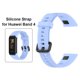 thumbnail image 1 of Correa de silicona para pulsera para Huawei Band 4/Honor Band 5i (azul claro), 1 of 8