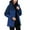 Dark Blue, variant on Pisexur Jackets for Women Trendy Long Fleece Windbreaker Jacket Casual Zip Up Hooded Jackets Fashion Warm Bomber Jackets Plus Size Outerwear with Pockets M-5XL