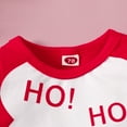 thumbnail image 4 of ZAXARRA Christmas Playsuit, Letter Short/Long Sleeve Romper, 4 of 9