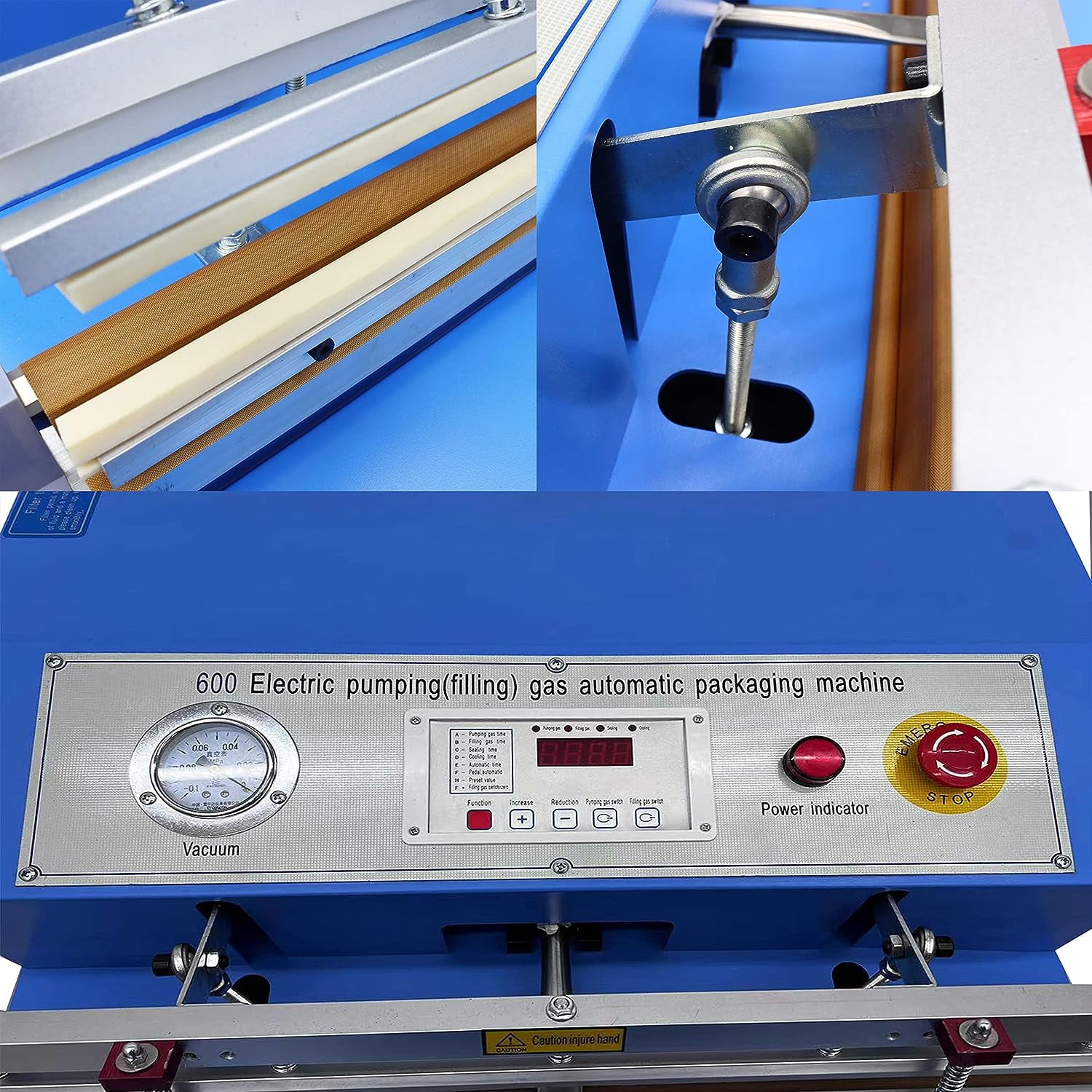 INTSUPERMAI Electric Vacuum Sealer Commercial External Pumping Food Vacuum Packing Machine
