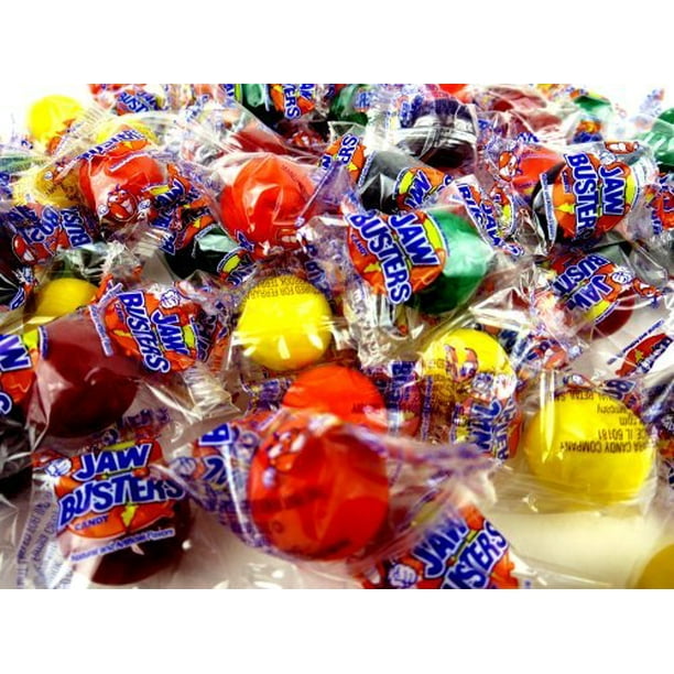 The Nile Sweets Jawbusters Candy Bulk 3 lb Jaw Busters Individually