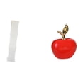 thumbnail image 1 of Lámpara De Pie Para Sala De Estar Con Pantalla Decorada Con Una Figura De Cerámica De Una Fruta, Ideal Para Decorar El Hogar, Cafeterías, Estudios O Cualquier Espacio Navideño., 1 of 8