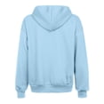 thumbnail image 4 of Womens Zip Up Hoodies 2026 Y2K Casual Long Sleeve Zipper Sweatshirts Fall Winter Trendy Track Jackets With Pockets Blue XL, 4 of 6