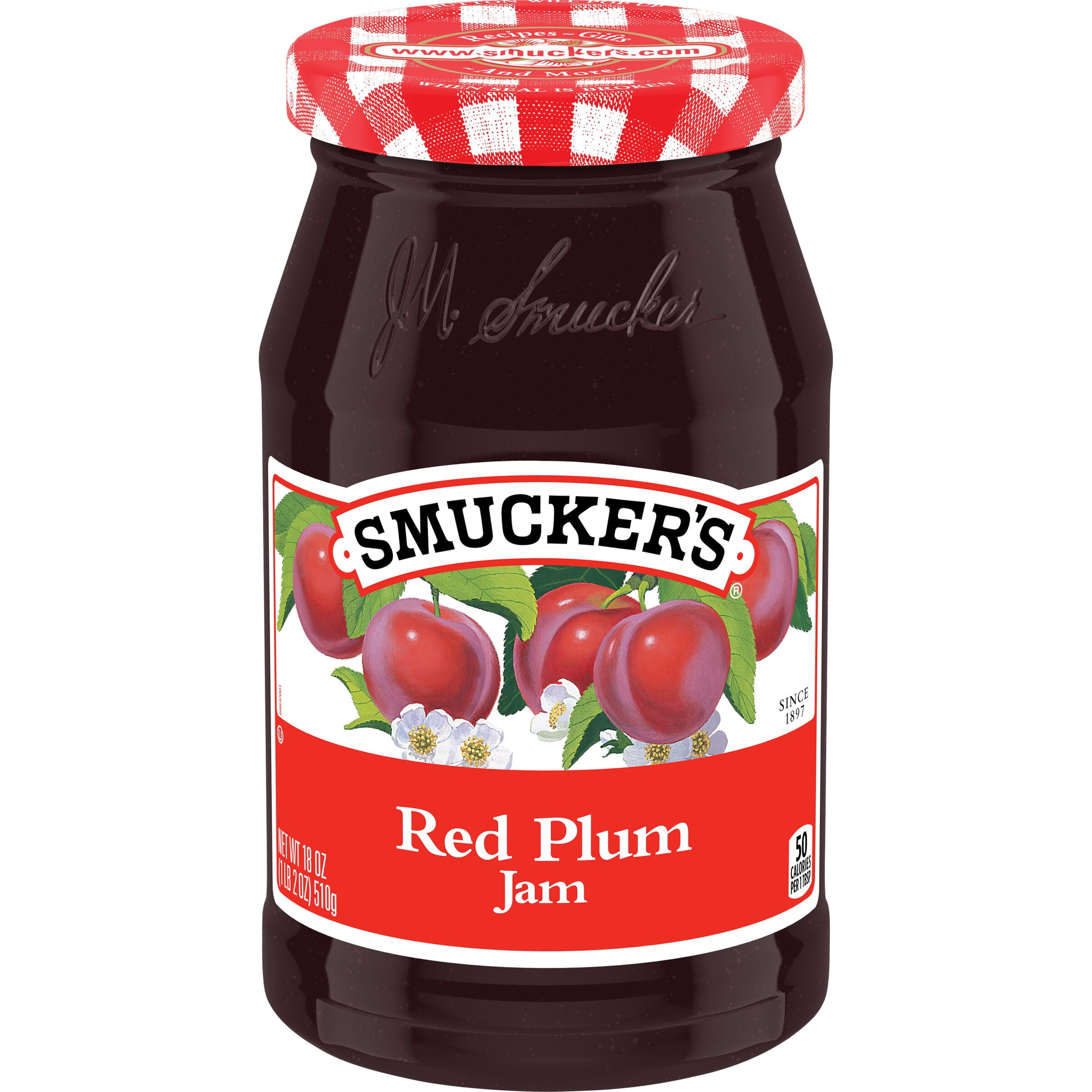 Smucker's Red Plum Jam, 18 Ounces