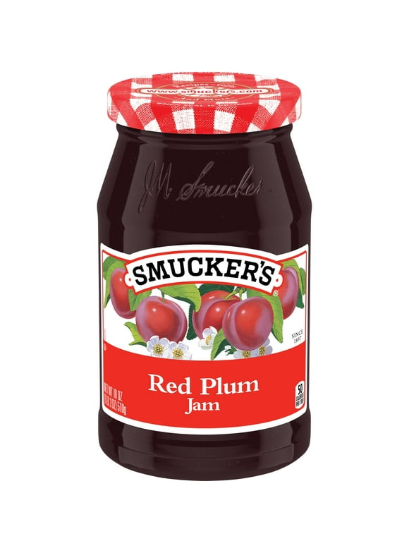 Smucker's Red Plum Jam, 18 Ounces