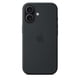 thumbnail image 5 of Funda para iPhone 17 de Apple en silicona con MagSafe negra, 5 of 6