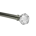 thumbnail image 2 of Versailles - Esencial Facet Curtain Rod Set, Adjustable Length From 72" to 144", Silver, 2 of 4
