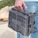 thumbnail image 5 of Caja de aparejos de pesca, caja de almacenamiento de señuelos de pesca con tapa transparente y bandeja extraíble con asa, 5 of 8