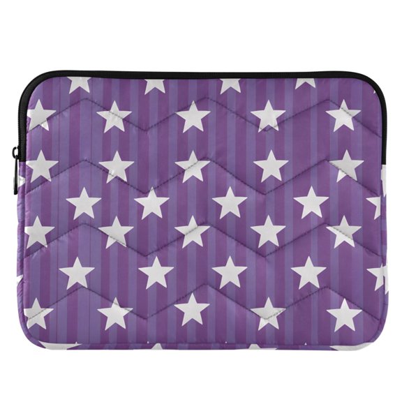 ALAZA Stars Purple Pattern Laptop Sleeve Case for 13-14 Inch Computer Cover Bag Medium