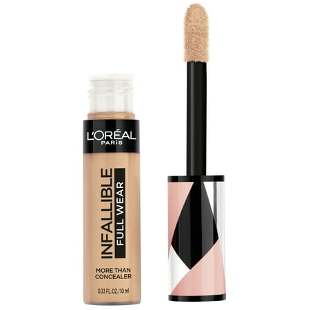 L'Oreal Paris Infallible Full Wear Concealer Waterproof, Full Coverage, Biscuit, 0.33 fl. oz.