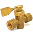thumbnail image 2 of Standard 1/2 Inch Female Brass Boat Shut Off Fuel Line Valve Control, 2 of 3