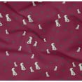 thumbnail image 4 of oneOone Organic Cotton Poplin Twill Fabric Paw & Dalmatian Dog Print Fabric by Yard 42 Inch Wide, 4 of 4