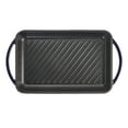 thumbnail image 5 of Servappetit 15.75 in Rectangular Oven Safe Cast Iron Grill Pan, 5 of 5