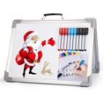 thumbnail image 4 of 10 pieces of erasable whiteboard felt, dry erasable whiteboard marked with low odor stone felt, black pen, suitable for home, office, or school, 4 of 5