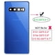 thumbnail image 3 of ubrokeifixit Funda trasera de cristal para Galaxy S10 con lente de cámara, azul, 3 of 3