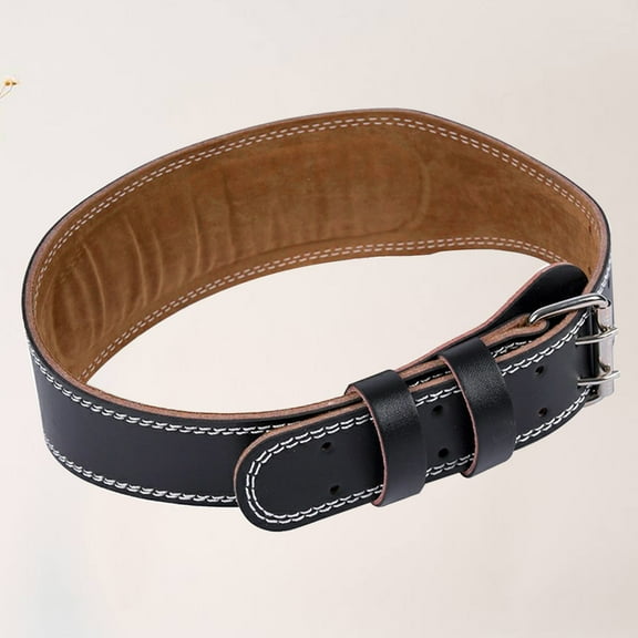 IBASETOY Back Support Belt Weight Lifting Compression Support Adjustable Strap Black 1Pcs