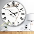 thumbnail image 2 of Designart 'A Country Weekend VII No Border' Traditional wall clock, 2 of 3