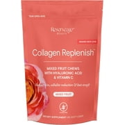 Reserveage Beauty, Collagen Replenish Chews, Supplement for Skin Care and Hair Growth, Supports Collagen and Elastin, Nail Care Supplement, 60 Soft Chews (20 Servings)
