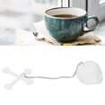 thumbnail image 2 of Fdit Tea Filter,Cute Silicone Tea Strainer Environmentally Friendly Tea Filter Tea Tool Accessories, 2 of 8