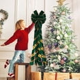 thumbnail image 4 of MesaSe Christmas Tree Decoration Bow Ruler Streamers Tree Decoration Bow Decoration Christmas Holiday Party Home Decoration, 4 of 6