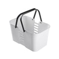 thumbnail image 1 of Monstrate Cesta de ducha, bolsa de limpieza de plástico, práctica caja de almacenamiento multifuncional para de baño, suministros para campamento Almacenamiento y organización del hogar Blanco Monstrate HA080946-01, 1 of 6