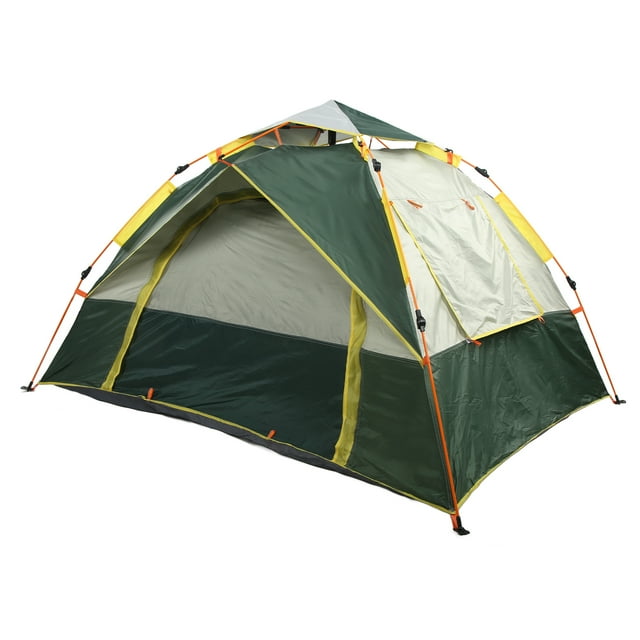 Family Camping Tent, Easy Popup Tent Windproof Durable Spacious For Oudoors
