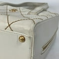 thumbnail image 6 of Pre-Owned Chanel CC Mark bag Vintage Mini Duffle Bag Shoulder Bag Hand Bag White (Good), 6 of 16