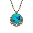 thumbnail image 1 of Ocean medusas ciencia naturaleza foto Colgante Estrella Collar Luna Cadena Joyas Unbranded M, 1 of 3
