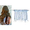 thumbnail image 3 of Milaget Soft No Heat , Big Styling Tools Hair Curling Tool , Curling Rope Curls Ribbon, Blue, 3 of 7