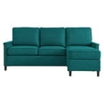 thumbnail image 5 of Modway Ashton Upholstered Fabric Sectional Sofa in Teal, 5 of 7