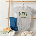 thumbnail image 4 of United States Navy Semper Fortis 1775 Romper Boys or Girls Infant Baby Brisco Brands 12M, 4 of 6