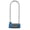 Blue, variant on Yajisi Large Zinc Alloy U-Shape Extra Long Shackle Combination Padlock for Cabinets & Doors, Silver, 1 Pack