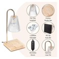 thumbnail image 2 of Candle Warmer Lamp, Electric Candle Lamp Warmer, Home Bedroom Decor Wax Melt ,Fast Heating, 2 of 6