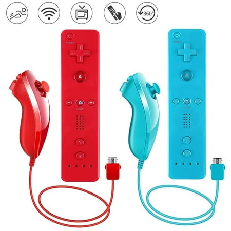 spoon Summit race Wii Remote Controller and Nunchuck Joystick with Silicone Case for Nintendo  Wii and Wii U Console | Walmart Canada