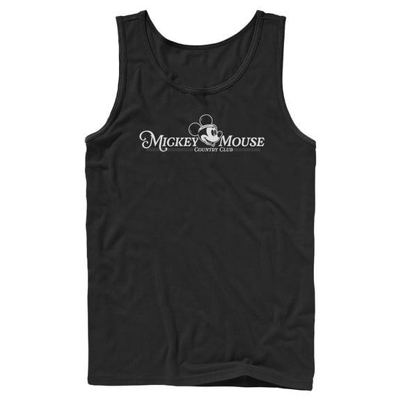 Mens Mickey & Friends Country Club Mickey Tank Top