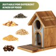 thumbnail image 3 of Comedero de Ardillas de Madera MIXXIDEA Gran Capacidad 17x25x26 cm, 3 of 6