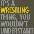 thumbnail image 3 of CafePress - Its A Wrestling Thing Dark T Shirt - Men's Classic Graphic Cotton T-Shirt, 3 of 4