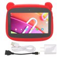 thumbnail image 3 of Tablette HD, Prise US 100-240V Tablette pour Enfants 32 Go ROM Écran 7 Pouces pour Ebook Rouge Prise US, 3 of 8