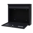 thumbnail image 3 of Fine Art Lighting MA08 Wall Mounted Mailbox, Black Sand Grain, 3 of 7