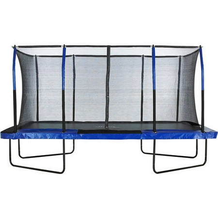 Upper Bounce Rectangle 8 x 14 Foot Trampoline, Blue