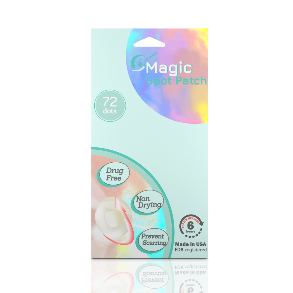 Magic Spot Patch Hydrocolloid Clear Pimple Absorbing Acne Patch 72