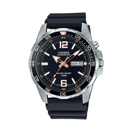 Men's Dive Style Watch with Super Bright LED, Black - (Best Dive Watches Under 1000)