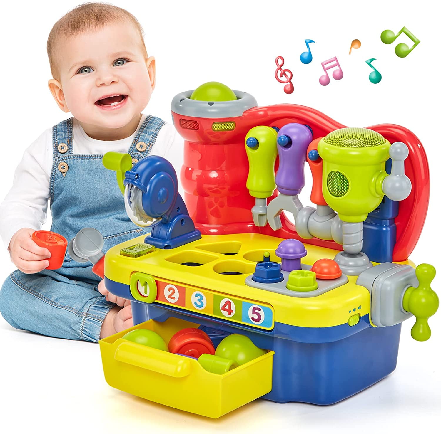 Ciftoys musical cheap learning workbench