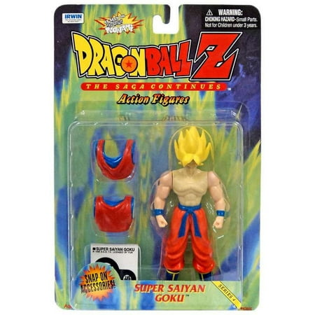 Dragon Ball Series 4 Super Saiyan Goku with Removable Gi Top Action Figure