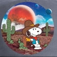 thumbnail image 2 of CafePress - Snoopy Space Cowboy - Adjustable 100% Brushed Unisex Casual Cotton Baseball Cap, Beige, 1, 2 of 2